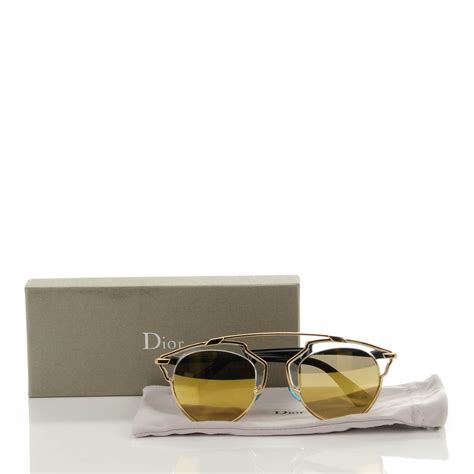 dior so real gold crystal black man|Dior So Real Sunglasses .